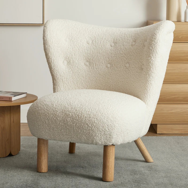 Teddy Accent Chair Cream