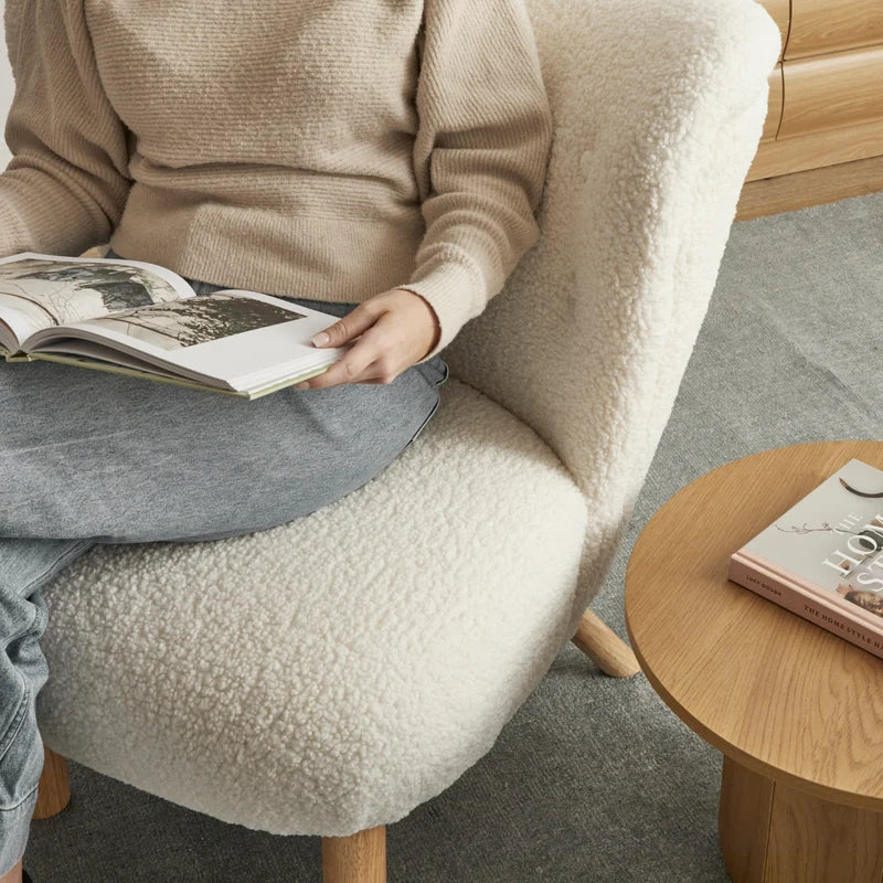 Teddy Accent Chair Cream