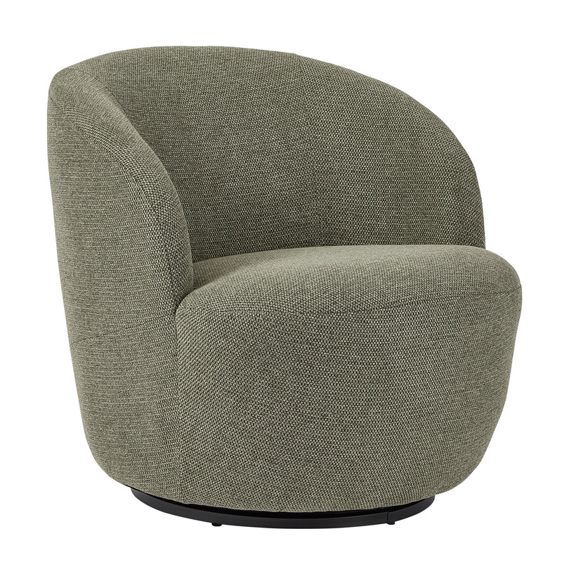 Sadie Swivel Armchair Green