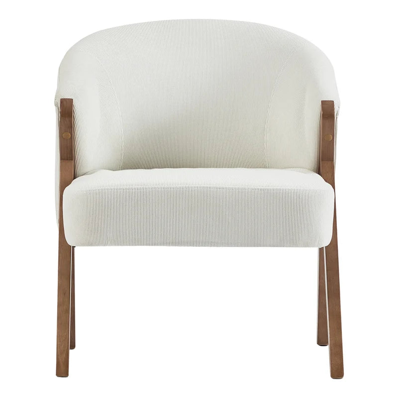 Remy Accent Chair White