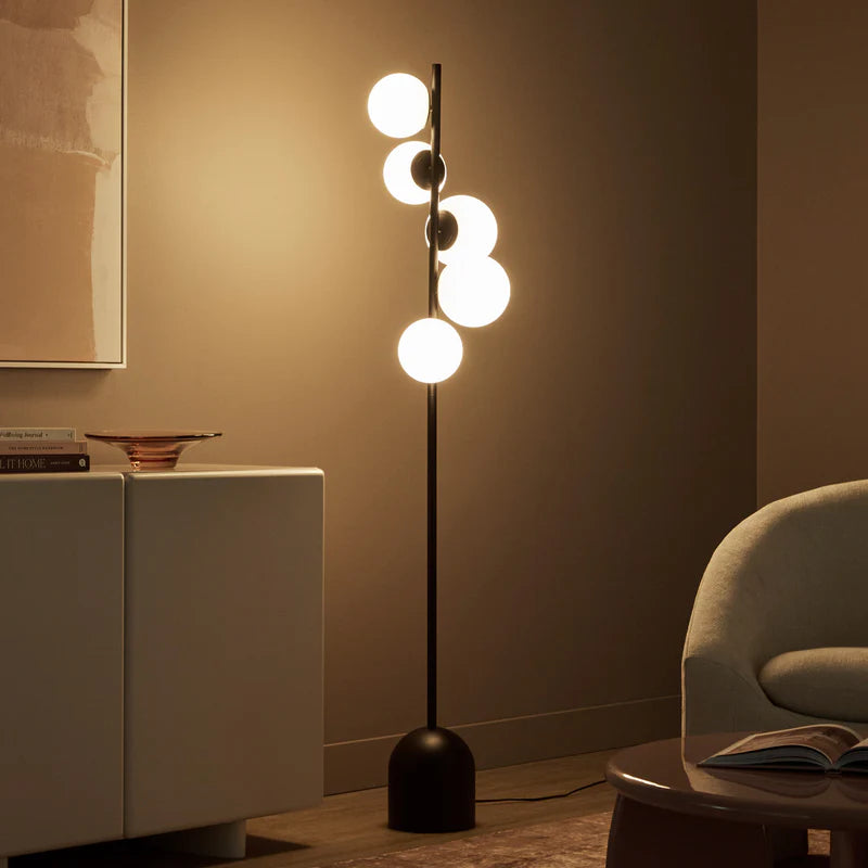 Mateo Cluster Floor Lamp BLACK