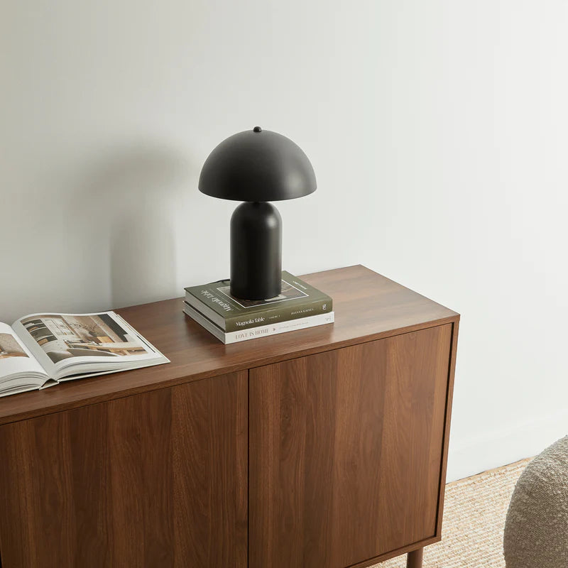 Mushroom Table Lamp BLACK