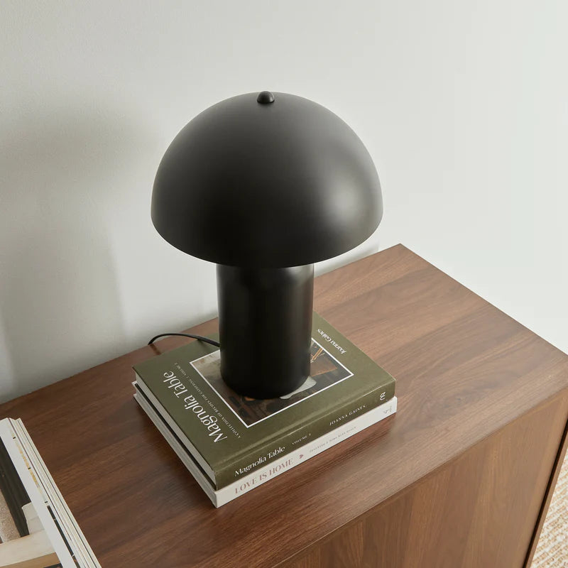 Mushroom Table Lamp BLACK