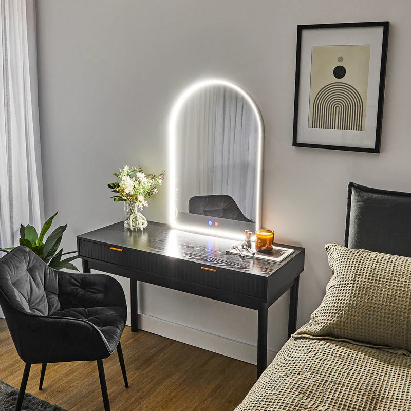 Front Illuminated LED Arch Mirror