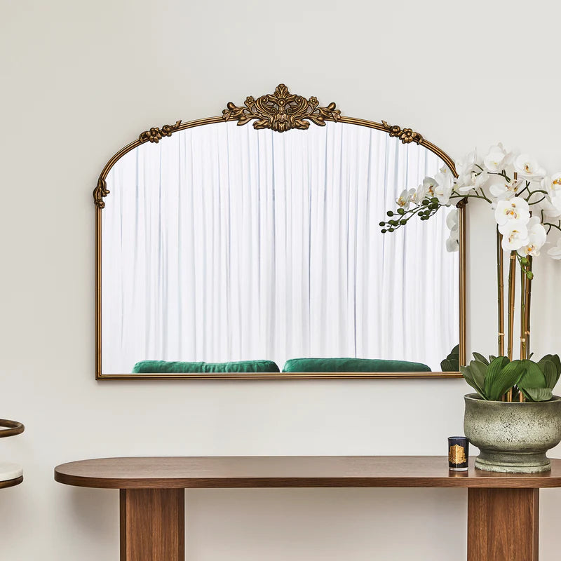 Florence Baroque Mirror Gold