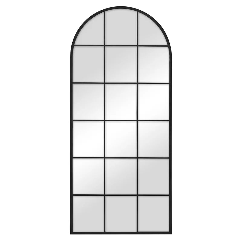 Sophia 180cm Arch Mirror BLACK