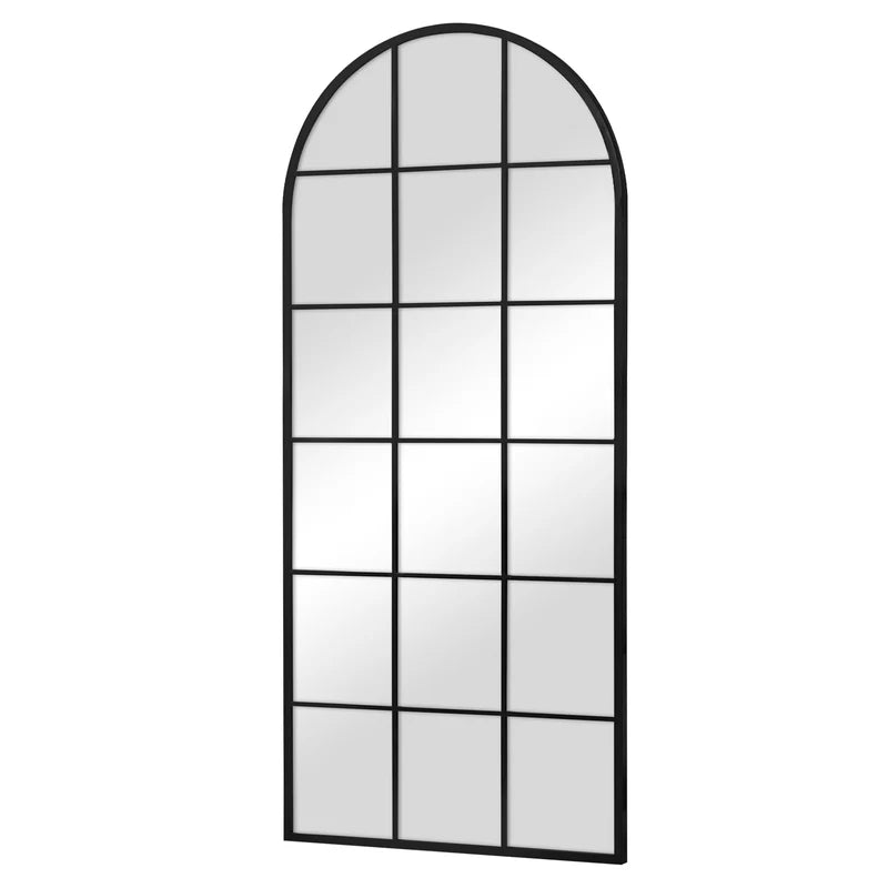 Sophia 180cm Arch Mirror BLACK