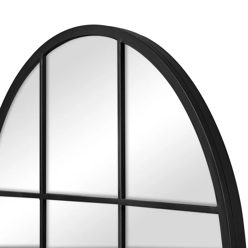Sophia 180cm Arch Mirror BLACK