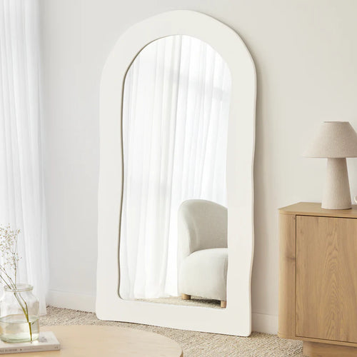 Alex Arch Mirror White