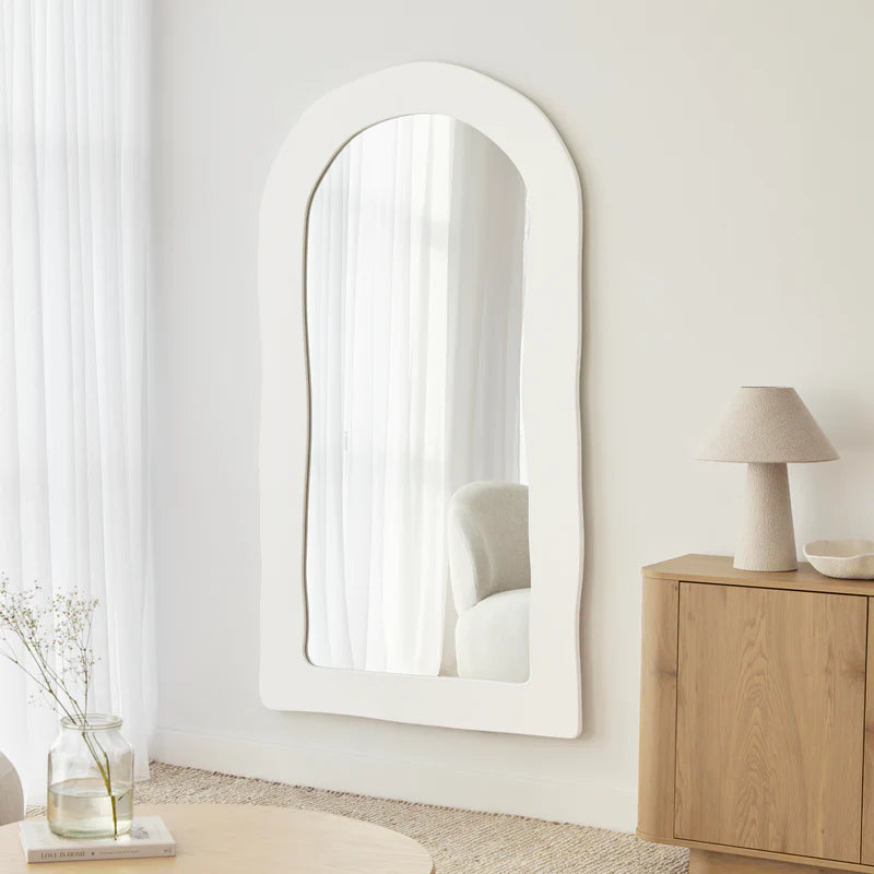 Alex Arch Mirror White
