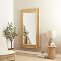 Cove Rattan Rectangle Mirror
