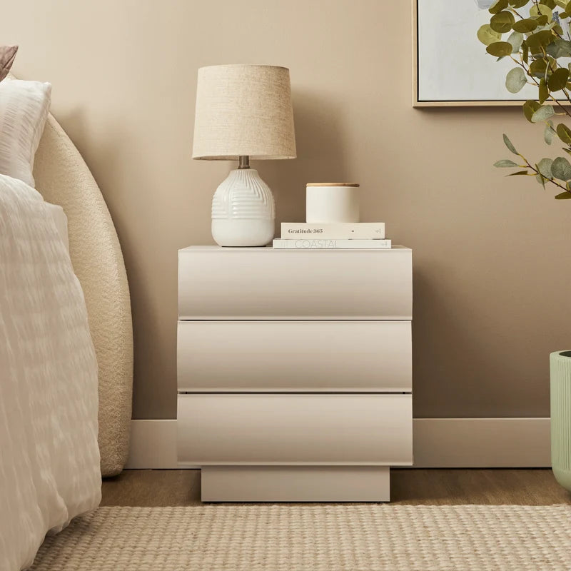 Elsene Bedside Table Grey (Set of 2)