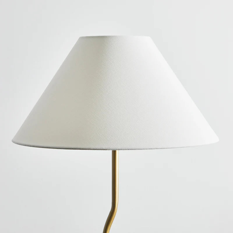 Lulu Squiggle Floor Lamp GOLD