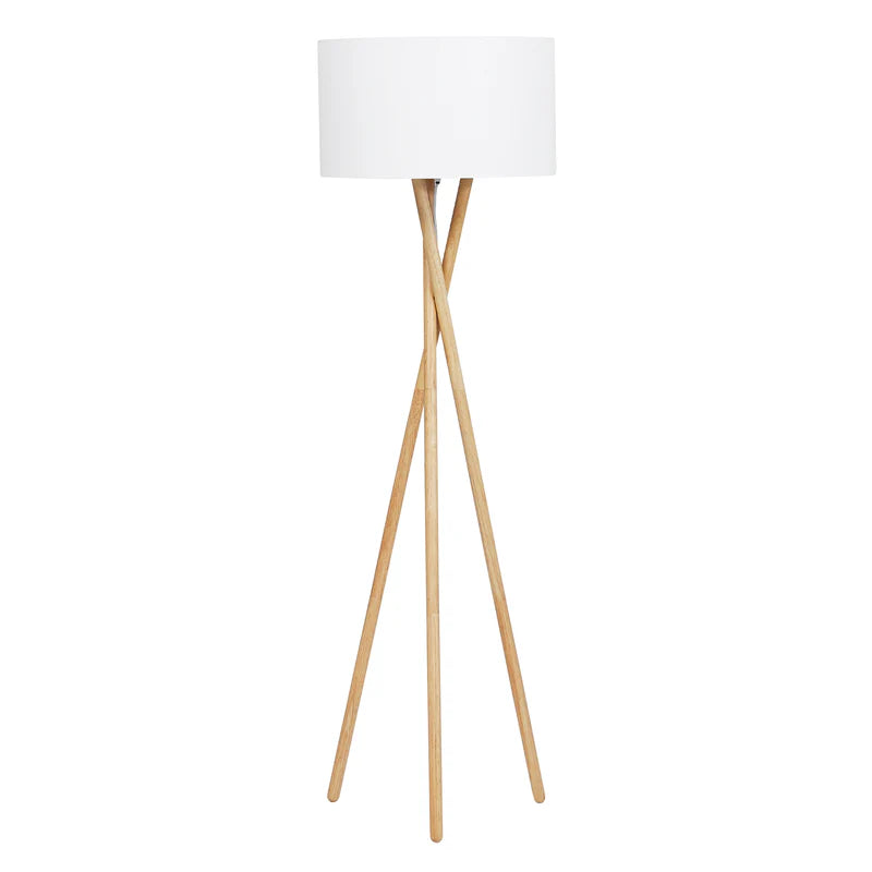 Byron Tripod Floor Lamp Natural
