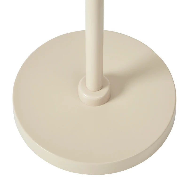 Astrid Hanging Ribbed Floor Lamp Oat