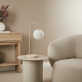 Atlas Table Lamp Travertine