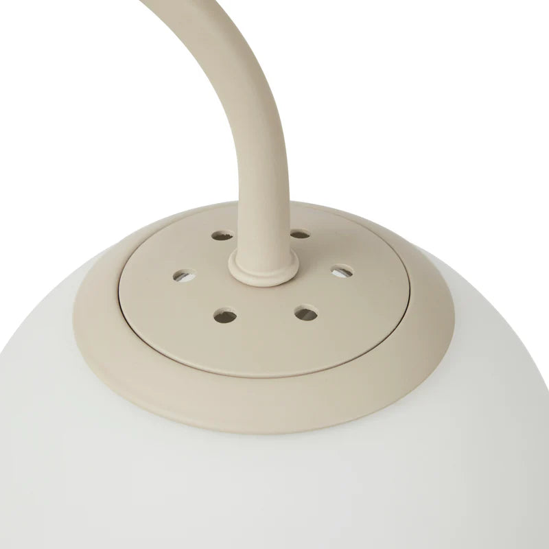 Atlas Table Lamp Travertine