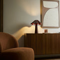 Zola Table Lamp Cabernet