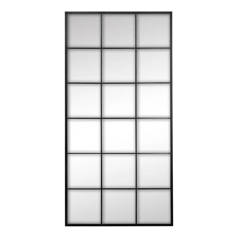 Sophia XL 180cm Rectangle Mirror BLACK