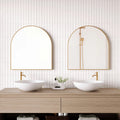Naomi 85cm Large Arch Mirror GOLD (Set of 2)