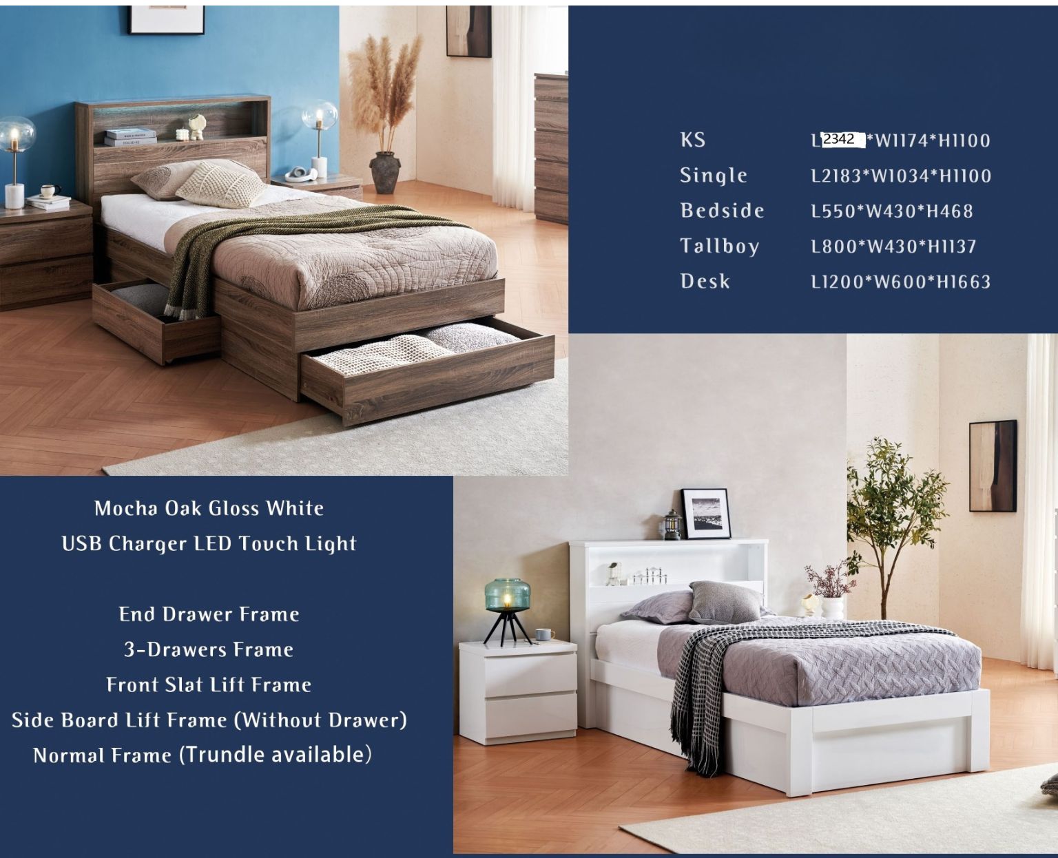 Elle Bed Frame