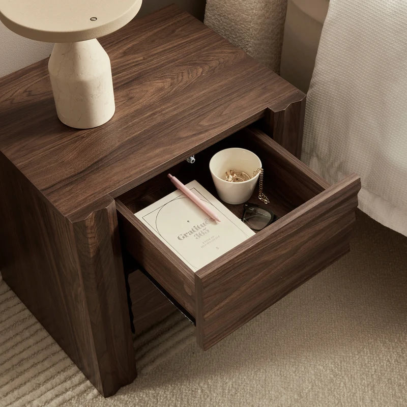 Wilson Bedside Table Walnut (Set of 2)