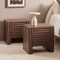Wilson Bedside Table Walnut (Set of 2)