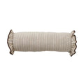 Faye Cotton Cushion Ivory/Cocoa