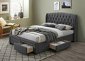 Chelsea bedframe Dark Grey
