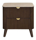 Walnut Bedside