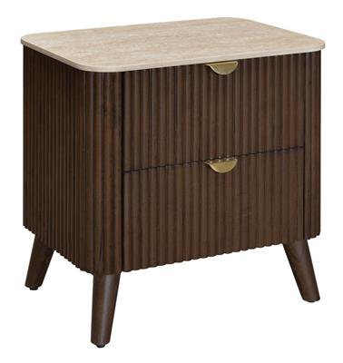 Walnut Bedside