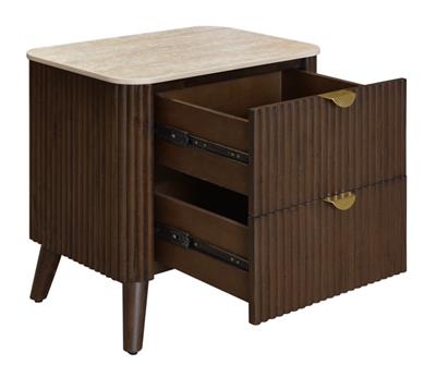 Walnut Bedside