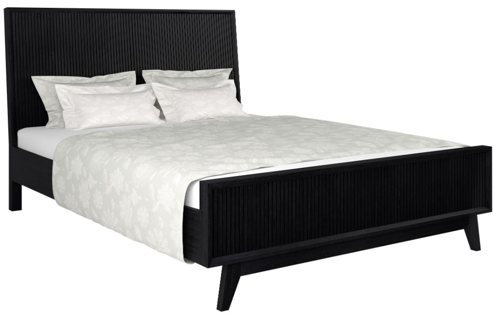 Elle bed frame (black)