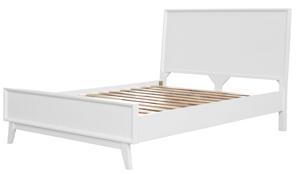 Elle bed frame (white)