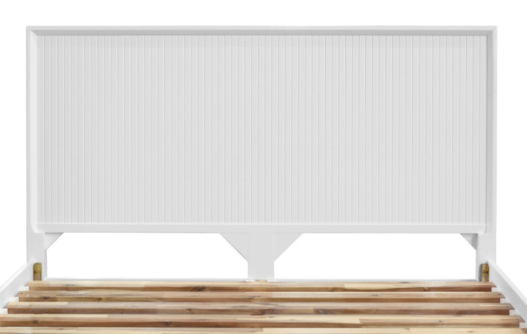 Elle bed frame (white)