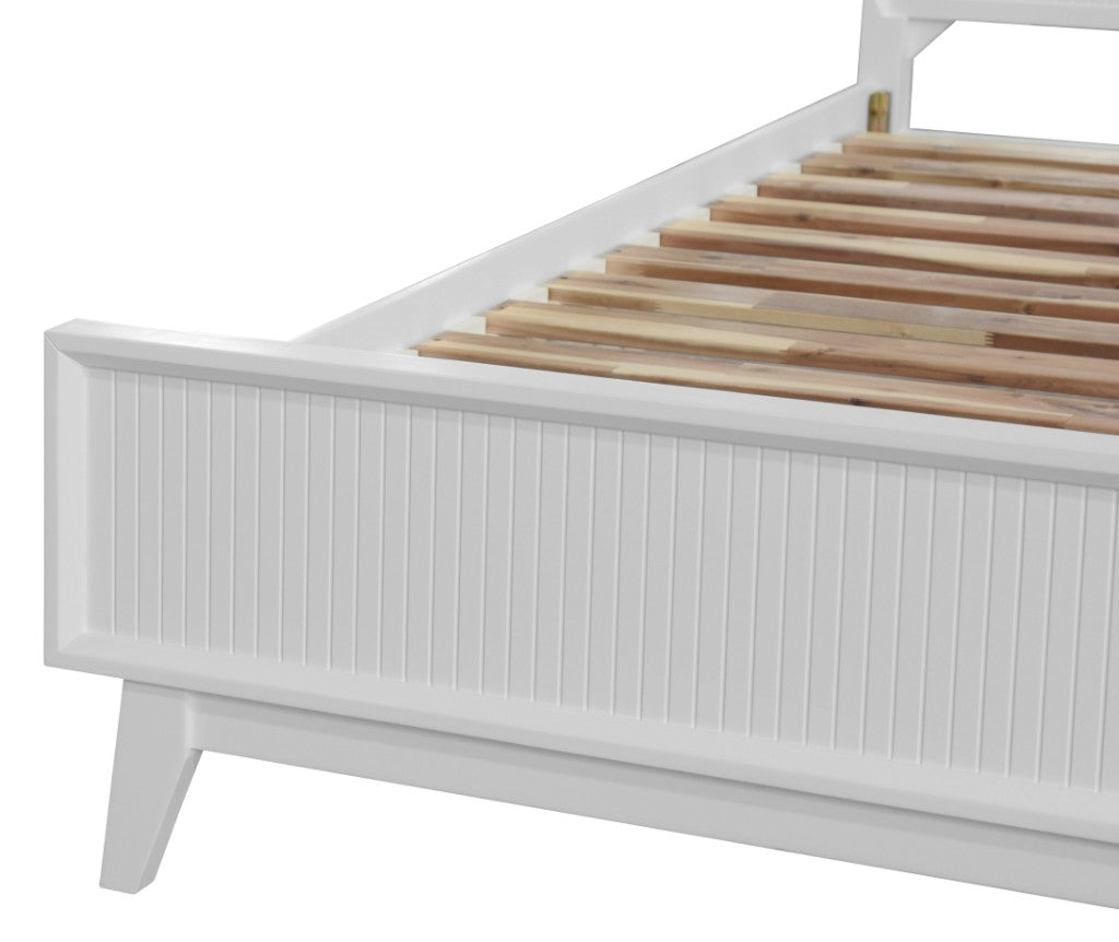 Elle bed frame (white)